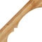 Ekena Millwork 6"W x 34"D x 34"H Balboa Rough Sawn Knee Brace, Western Red Cedar BRC06X34X34BOA00RWR - alternate 2